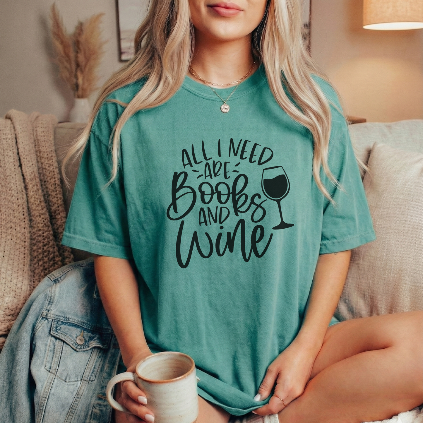 All I need are books and wine