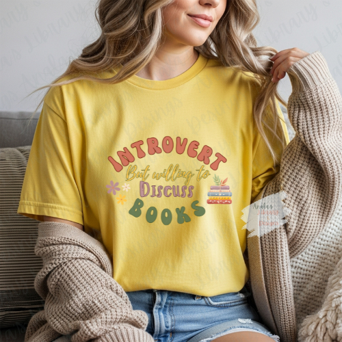 Introvert But Willing To Discuss Books