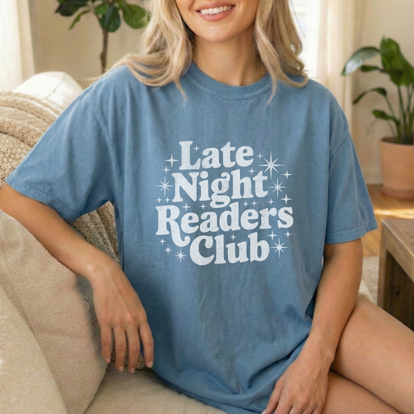 Late Night Readers Club (white)