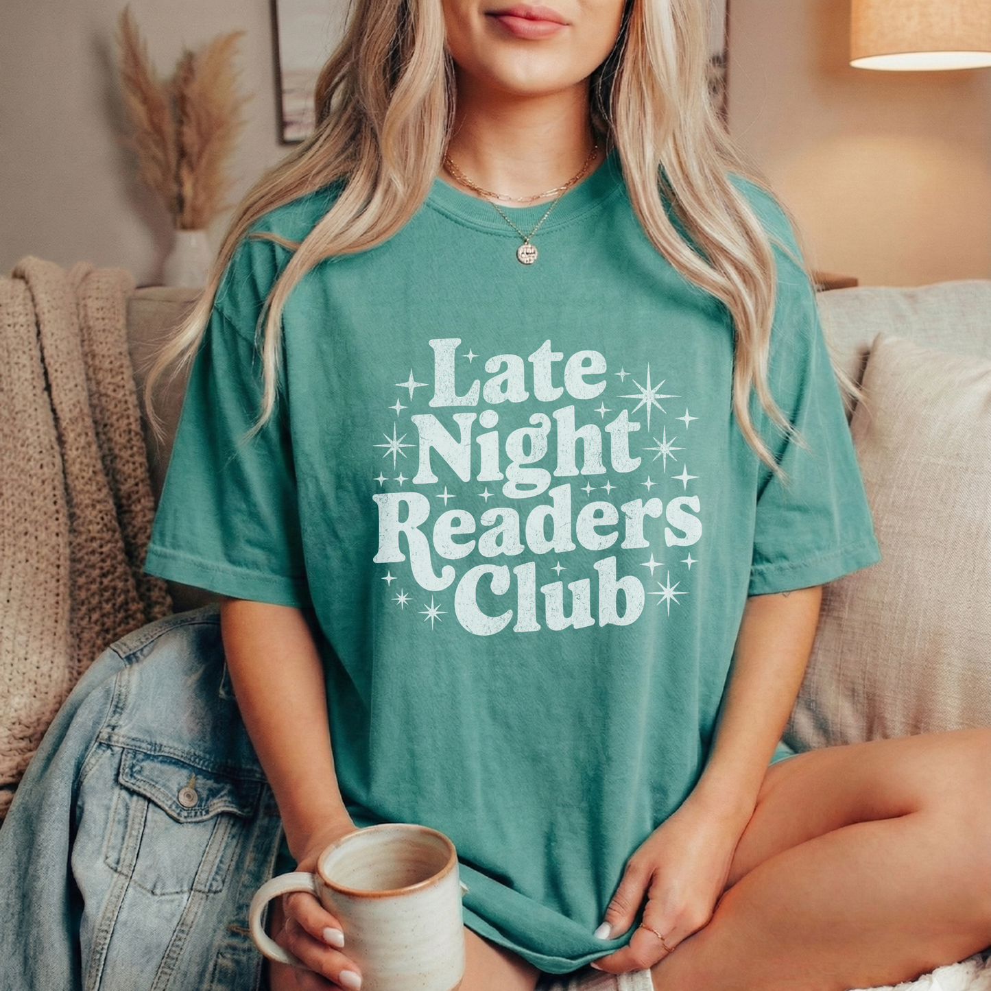 Late Night Readers Club (white)
