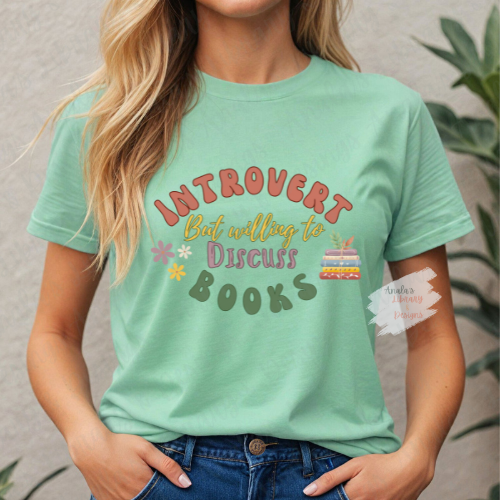 Introvert But Willing To Discuss Books