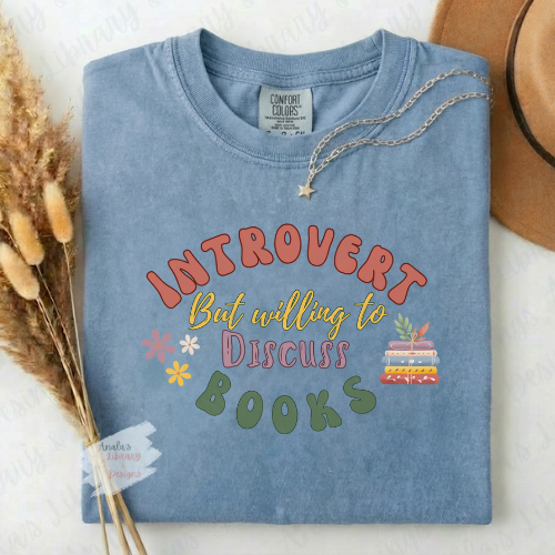 Introvert But Willing To Discuss Books