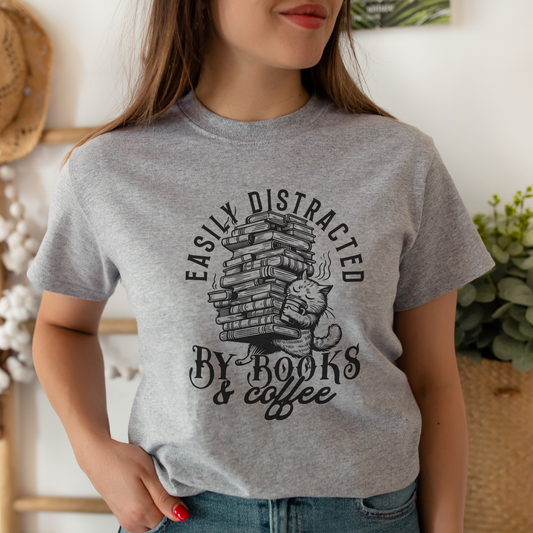 Easily Distracted By Books and Coffee