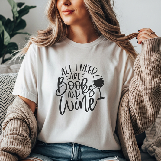 All I need are books and wine