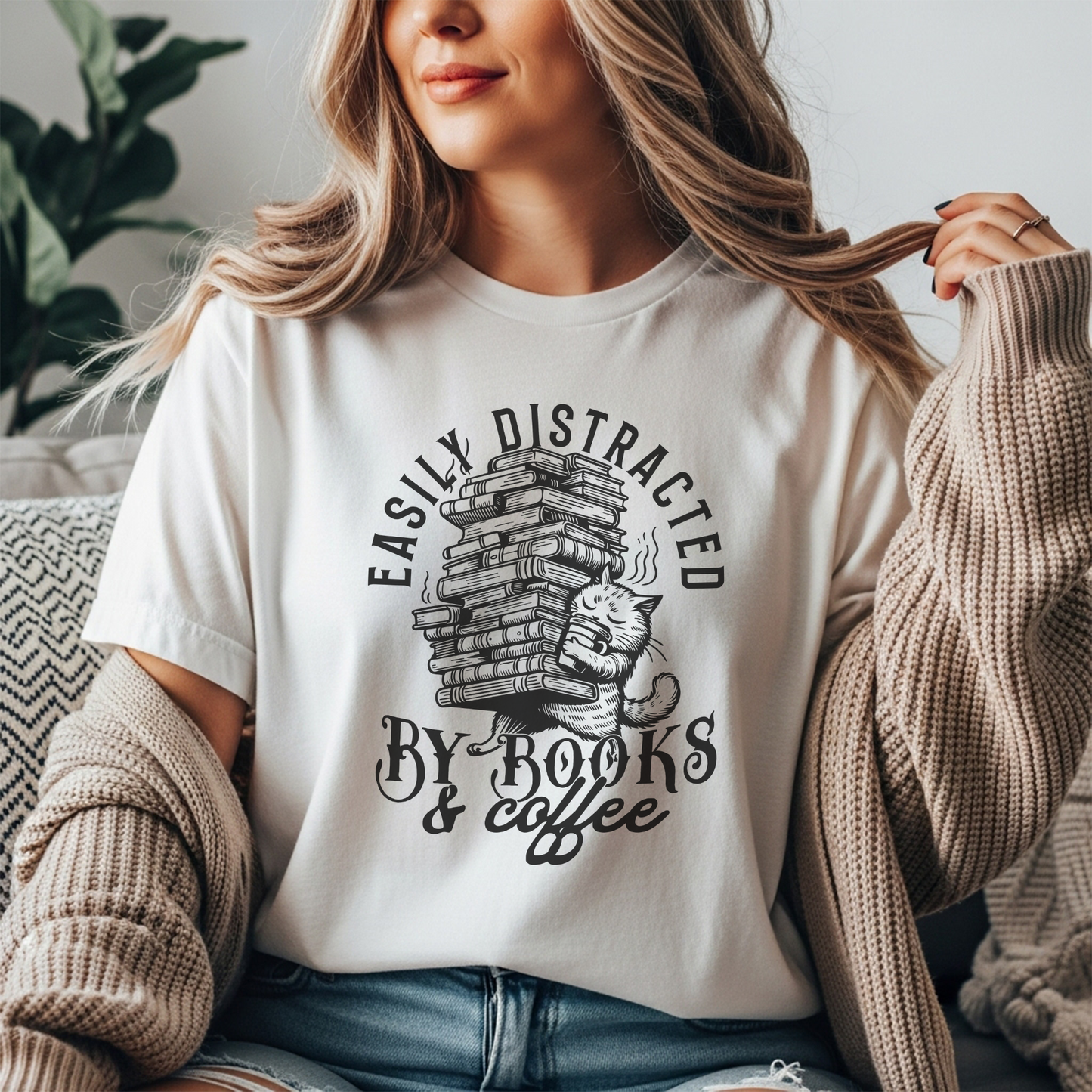 Easily Distracted By Books and Coffee