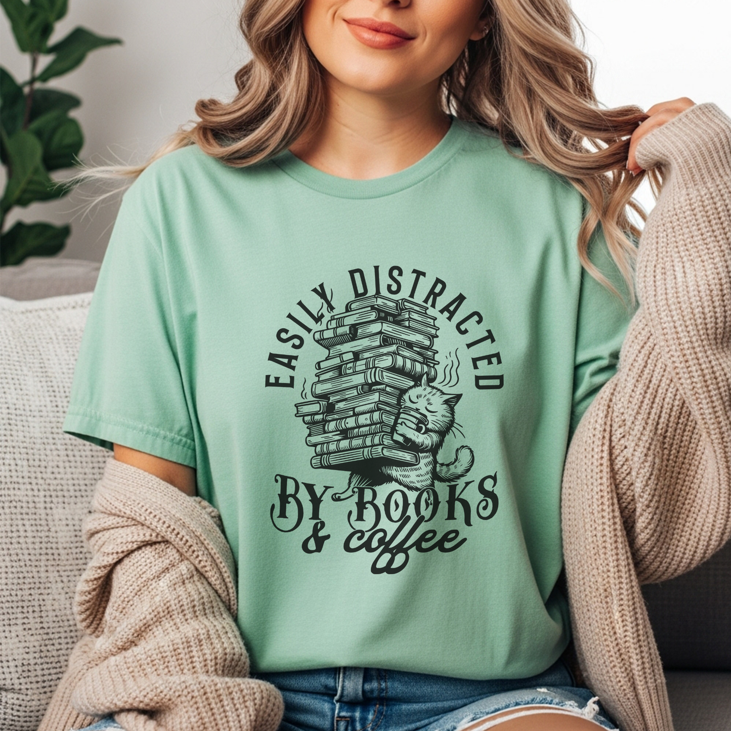 Easily Distracted By Books and Coffee