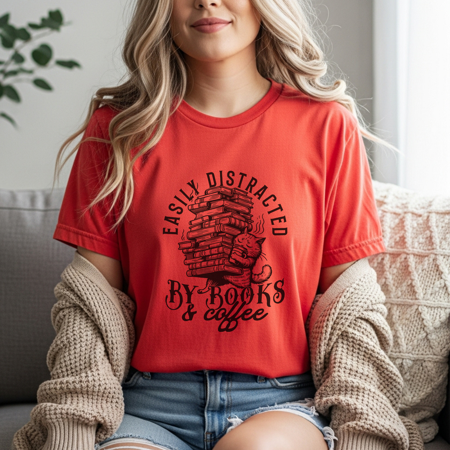 Easily Distracted By Books and Coffee