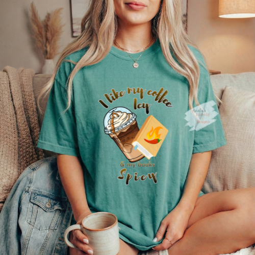 I Like My Coffee Icy & My Books Spicy