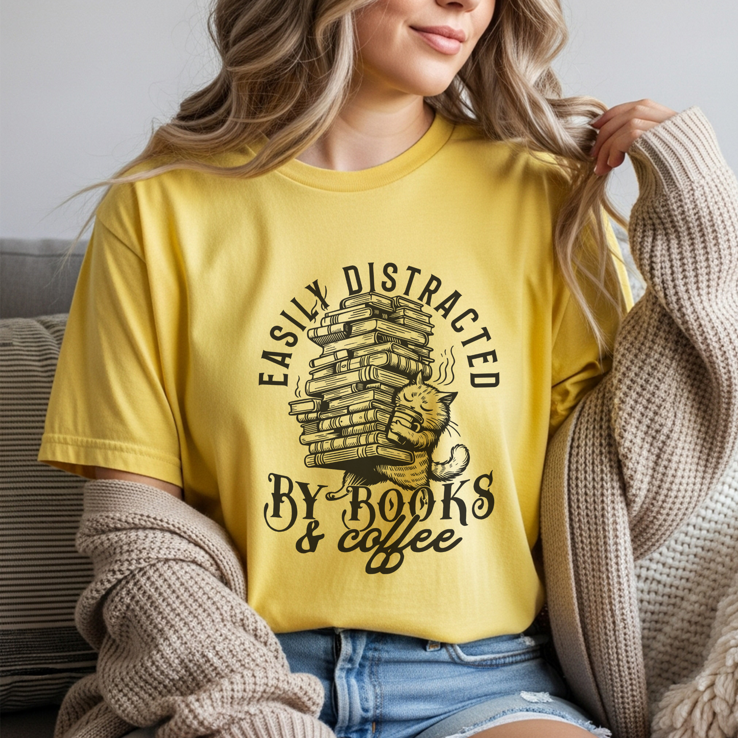 Easily Distracted By Books and Coffee