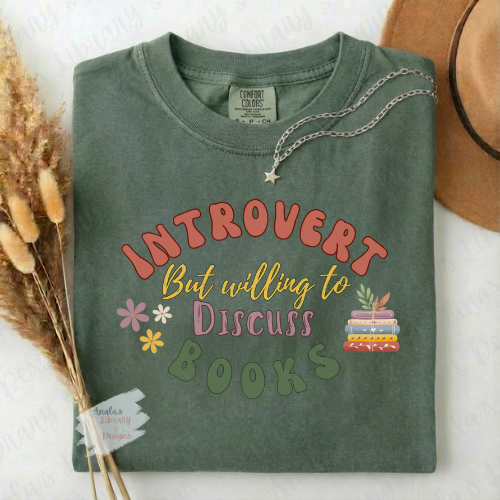 Introvert But Willing To Discuss Books