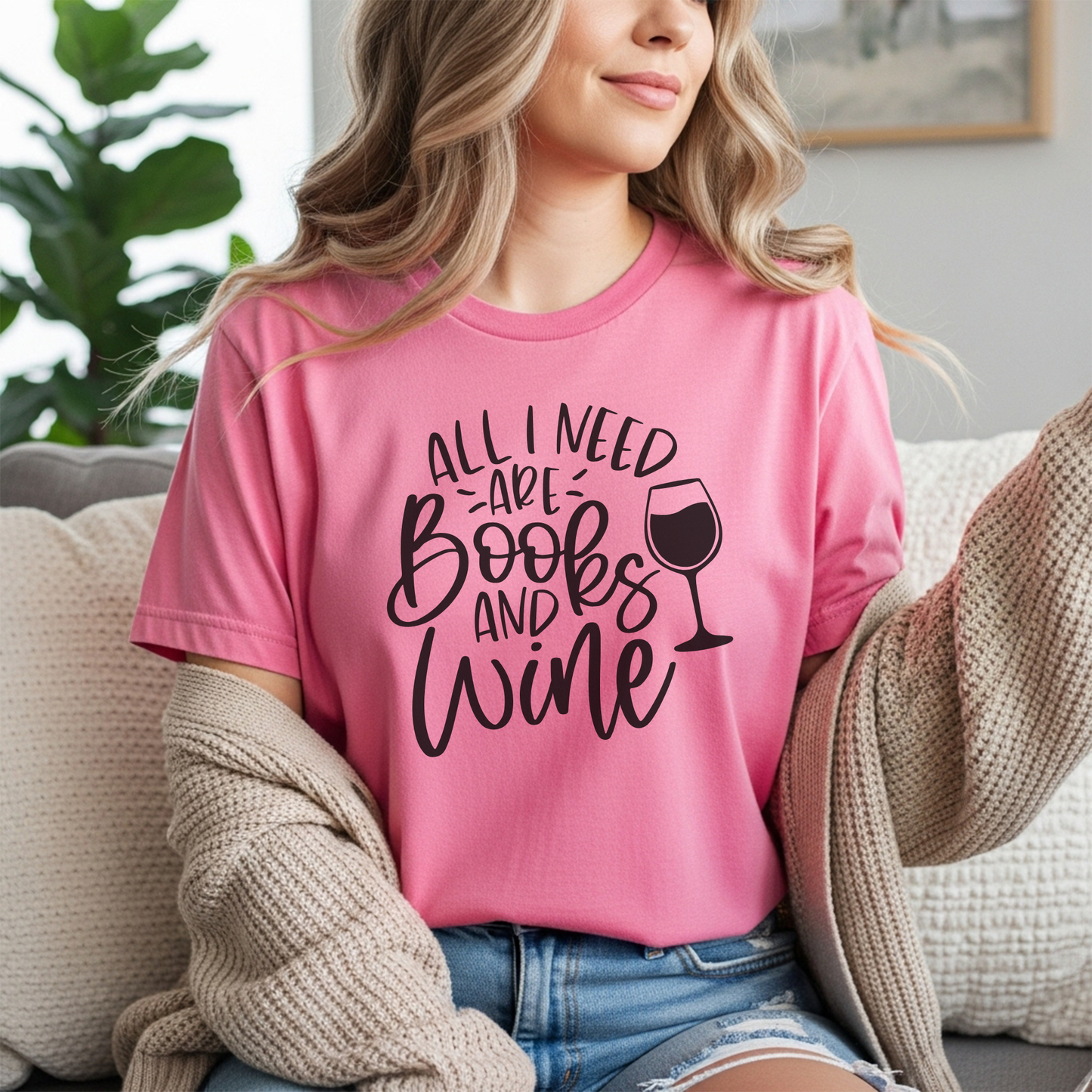 All I need are books and wine