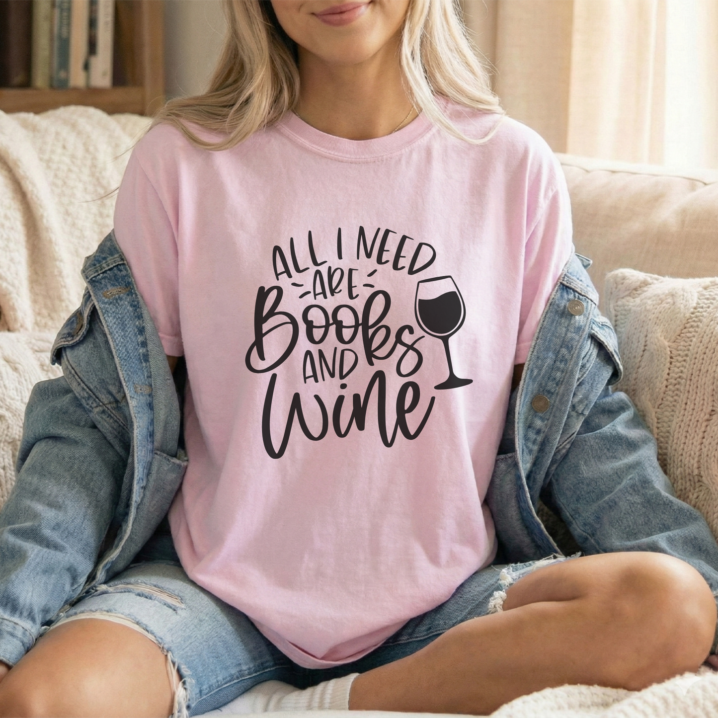 All I need are books and wine